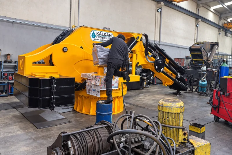 55 ton gemi vinci — imalat