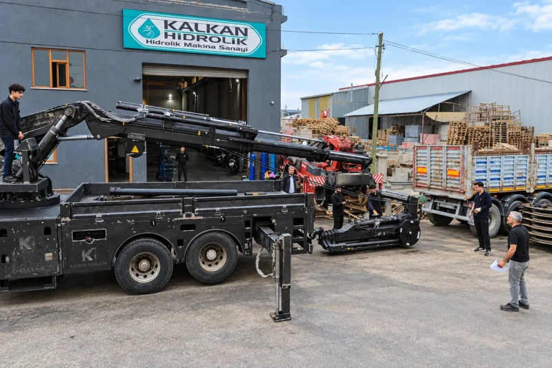 Kabinli vinç üst yapısının montaj ve doğrulama aşaması