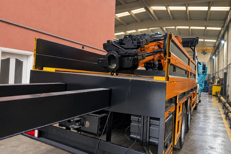 30 ton tek kırma modeli — imalat
